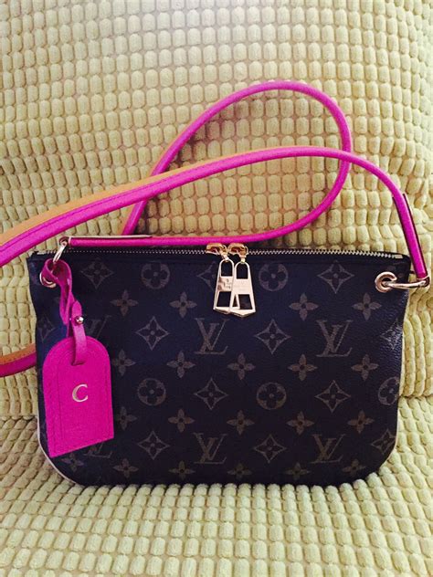 louis vuitton pink and black|louis vuitton crossbody pink.